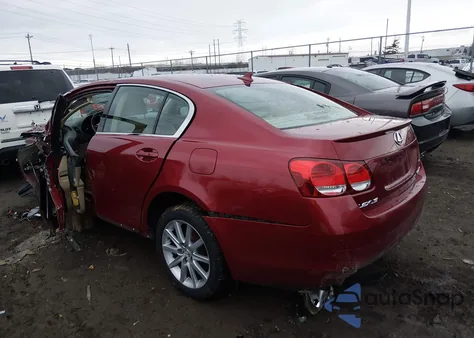 2007 Lexus Gs 350 z USA, uszkodzony, nr VIN JTHCE96S370005293
